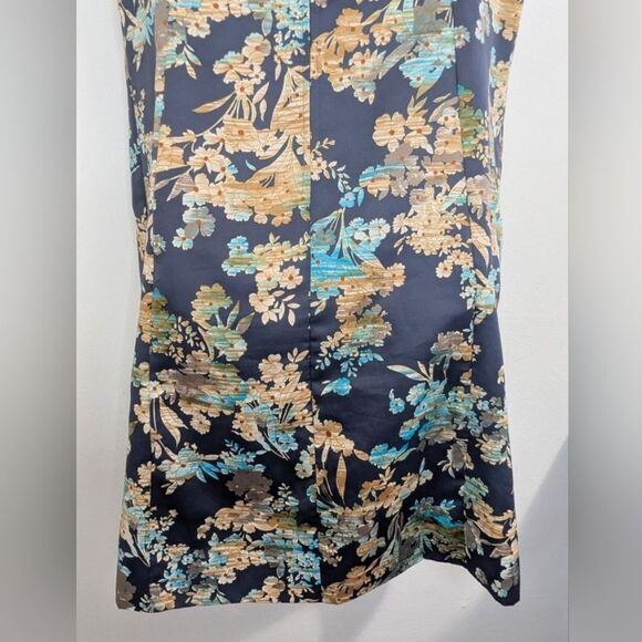 VTG A Mendel 60s 70s Floral Nap Maximalist 80s Fairy Whimsical Garden Dress O/S - Picture 6 of 7